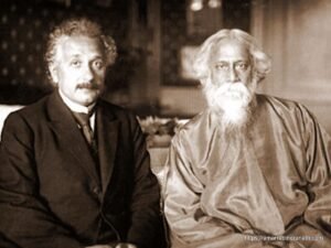 Rabindranath Tagore with Einstein Rabindranath Tagore with Einstein