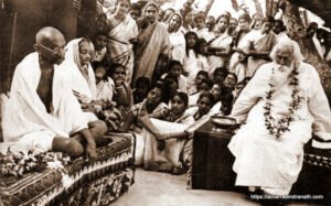 Rabindranath Tagore with Mahatma Gandhi 2 Rabindranath Tagore with Mahatma Gandhi 2