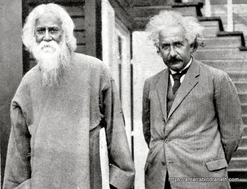 Rabindranath with Einstein Rabindranath Tagore Photo Download